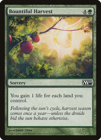 Bountiful Harvest [Magic 2010] | Exor Games Summserside