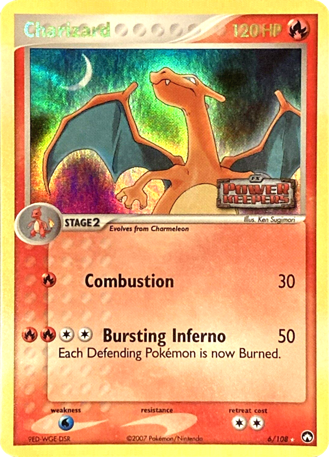 Charizard (6/108) (Stamped) [EX: Power Keepers] | Exor Games Summserside