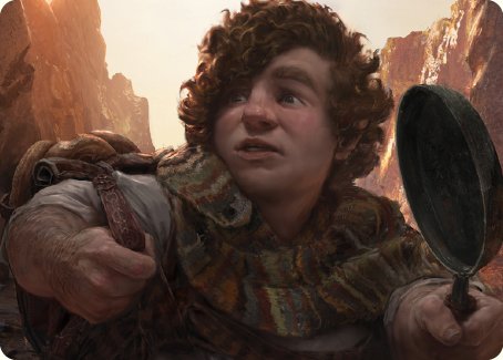 Sam, Loyal Attendant Art Card [The Lord of the Rings: Tales of Middle-earth Art Series] | Exor Games Summserside
