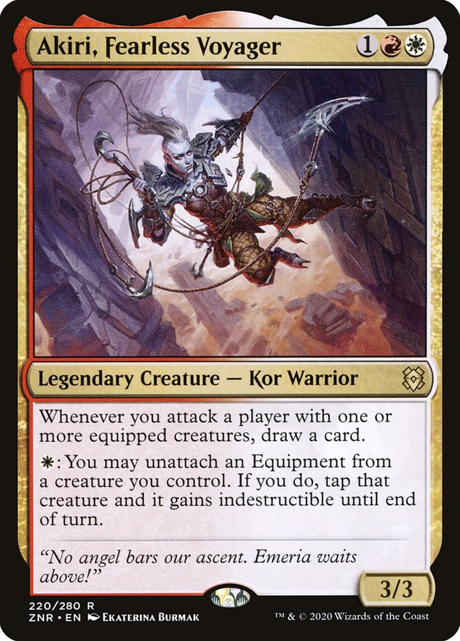 Akiri, Fearless Voyager [Zendikar Rising] | Exor Games Summserside