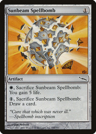 Sunbeam Spellbomb [Mirrodin] | Exor Games Summserside