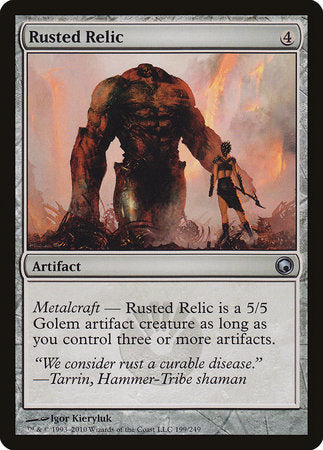 Rusted Relic [Scars of Mirrodin] | Exor Games Summserside