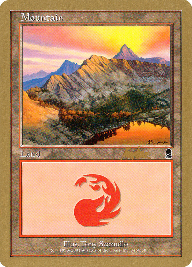 Mountain (bk346) (Brian Kibler) [World Championship Decks 2002] | Exor Games Summserside