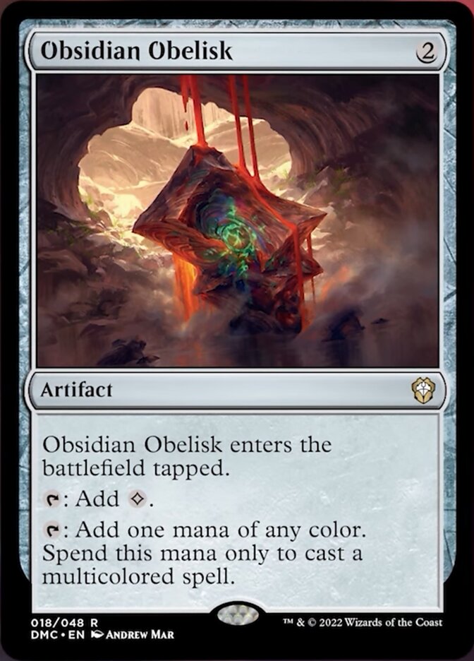 Obsidian Obelisk [Dominaria United Commander] | Exor Games Summserside