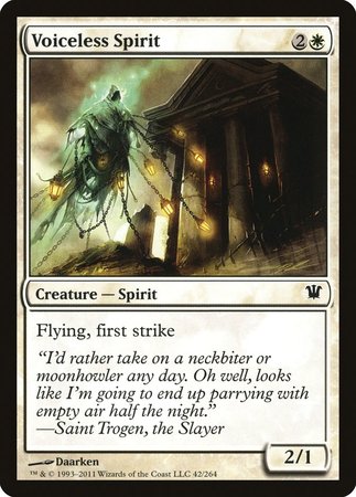 Voiceless Spirit [Innistrad] | Exor Games Summserside