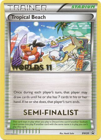 Tropical Beach (BW28) (Semi Finalist) [Black & White: Black Star Promos] | Exor Games Summserside