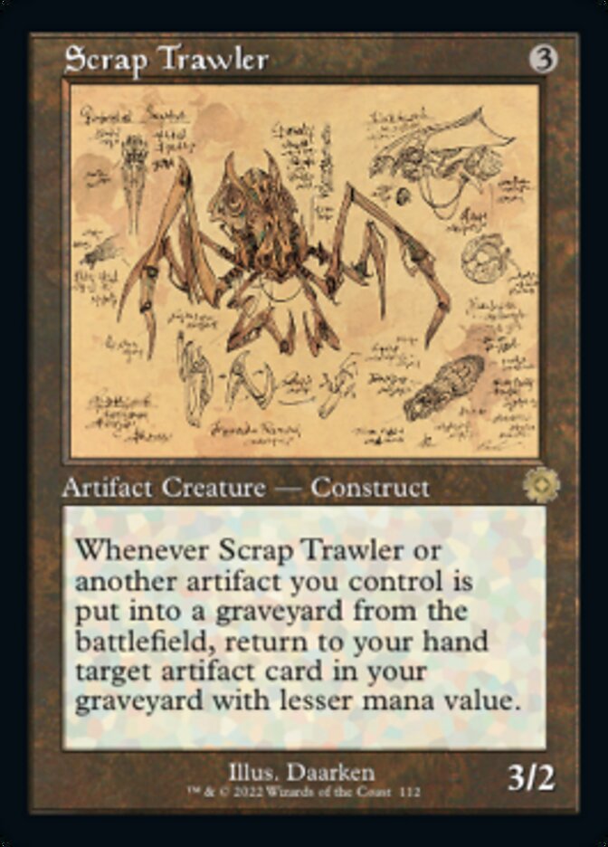Scrap Trawler (Retro Schematic) [The Brothers' War Retro Artifacts] | Exor Games Summserside