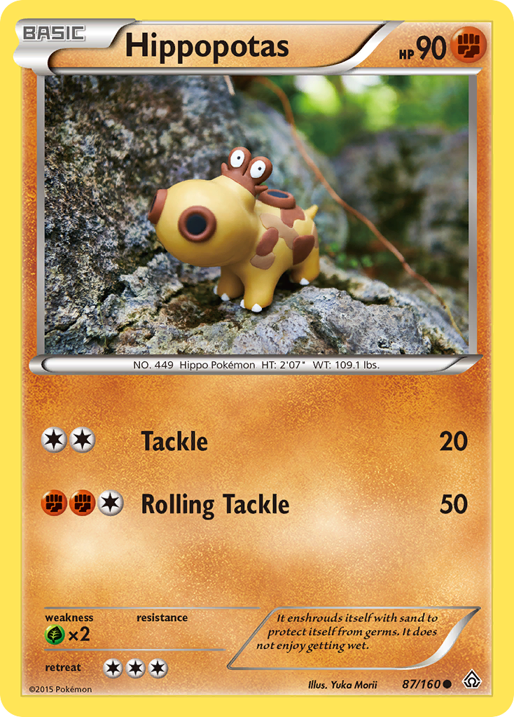 Hippopotas (87/160) [XY: Primal Clash] | Exor Games Summserside