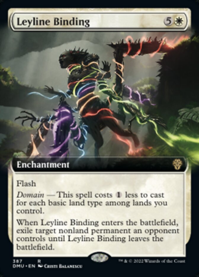 Leyline Binding (Extended Art) [Dominaria United] | Exor Games Summserside