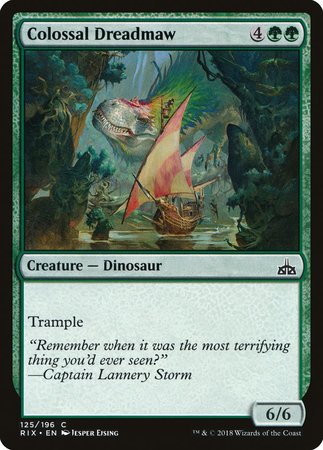 Colossal Dreadmaw [Rivals of Ixalan] | Exor Games Summserside