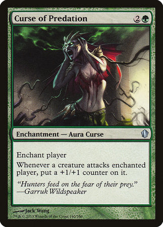 Curse of Predation [Commander 2013] | Exor Games Summserside