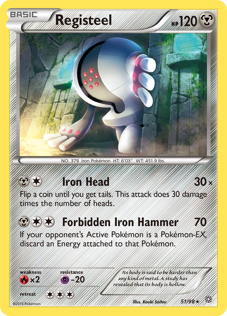 Registeel (51/98) [XY: Ancient Origins] | Exor Games Summserside