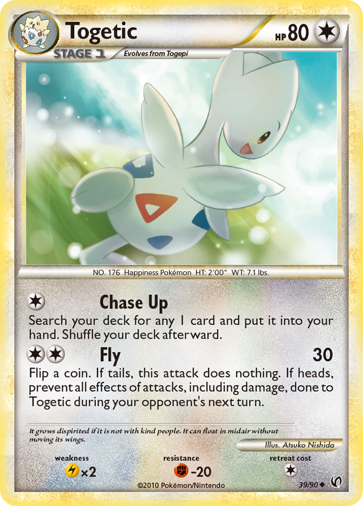 Togetic (39/90) [HeartGold & SoulSilver: Undaunted] | Exor Games Summserside