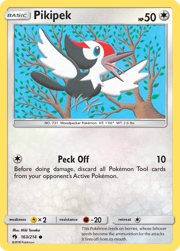 Pikipek (163/214) [Sun & Moon: Lost Thunder] | Exor Games Summserside