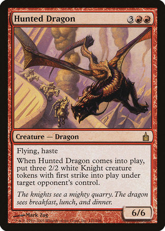 Hunted Dragon [Ravnica: City of Guilds] | Exor Games Summserside
