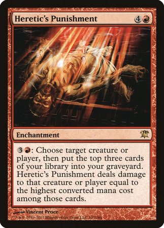 Heretic's Punishment [Innistrad] | Exor Games Summserside