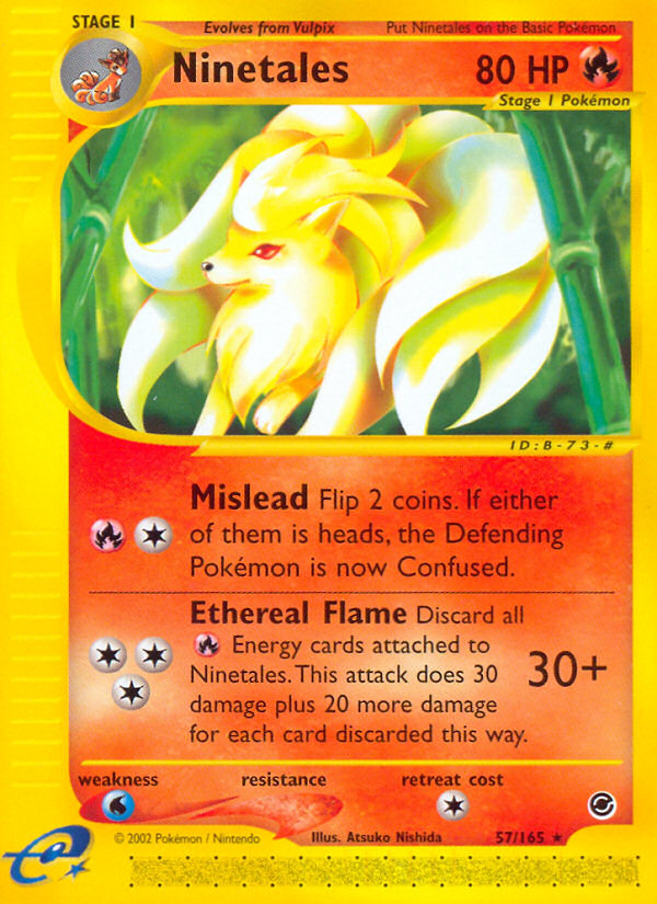 Ninetales (57/165) [Expedition: Base Set] | Exor Games Summserside