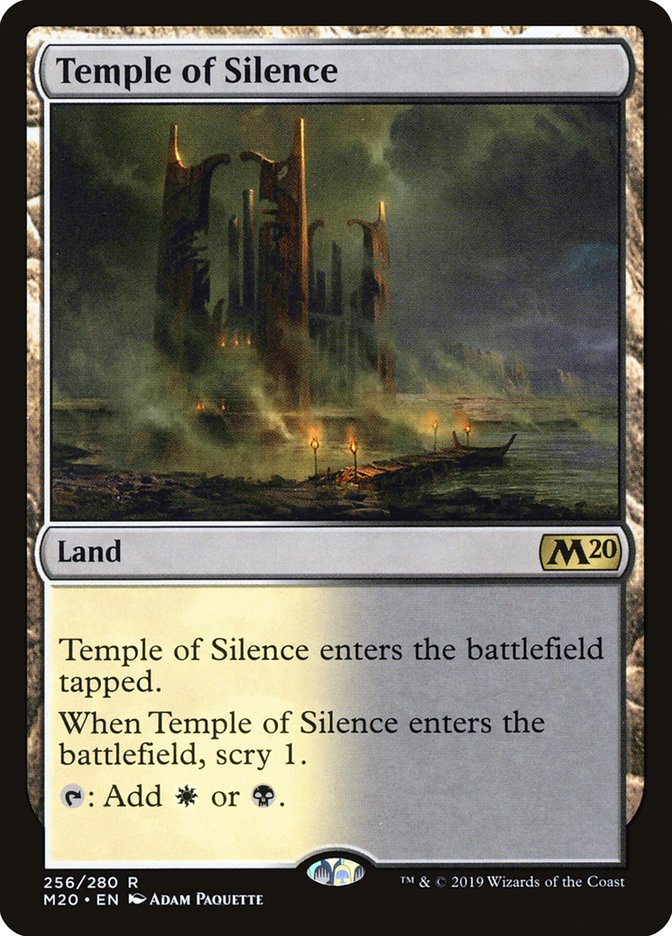 Temple of Silence [Core Set 2020] | Exor Games Summserside