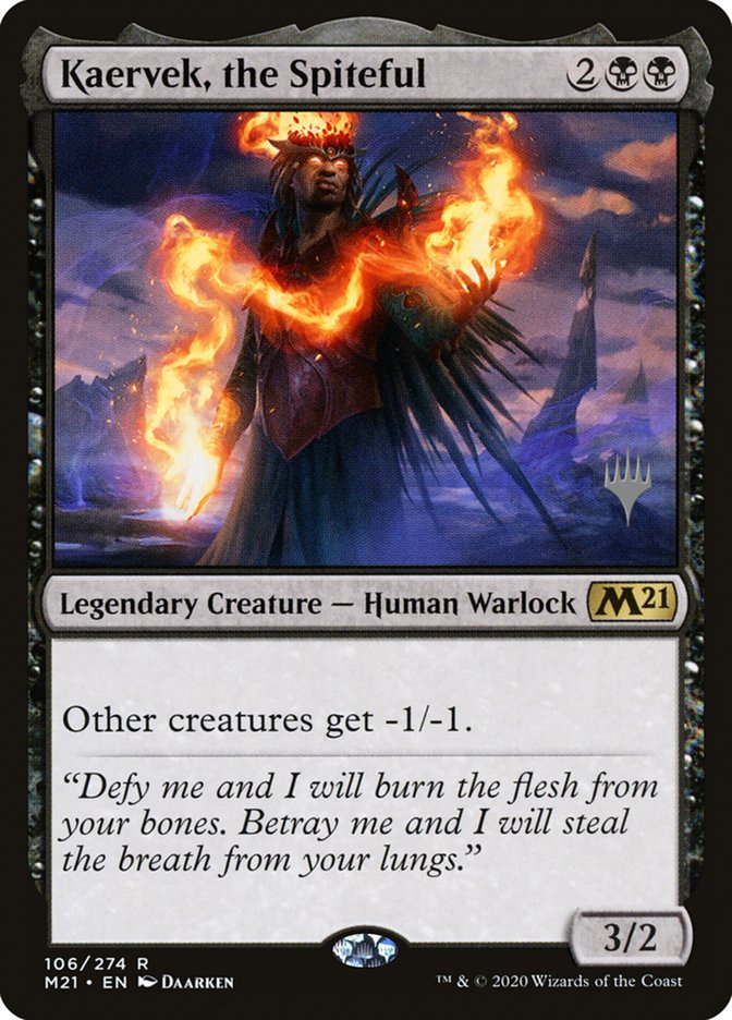 Kaervek, the Spiteful (Promo Pack) [Core Set 2021 Promos] | Exor Games Summserside