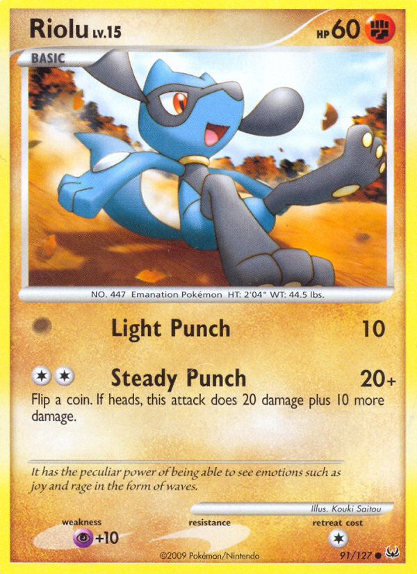 Riolu (91/127) [Platinum: Base Set] | Exor Games Summserside