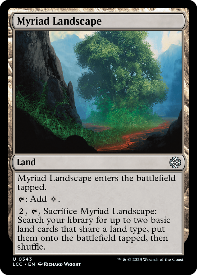 Myriad Landscape [The Lost Caverns of Ixalan Commander] | Exor Games Summserside