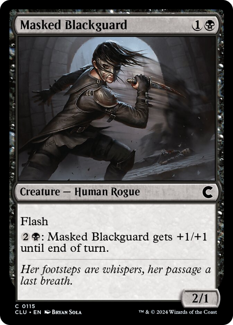 Masked Blackguard [Ravnica: Clue Edition] | Exor Games Summserside