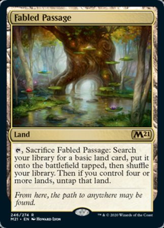 Fabled Passage [Core Set 2021] | Exor Games Summserside