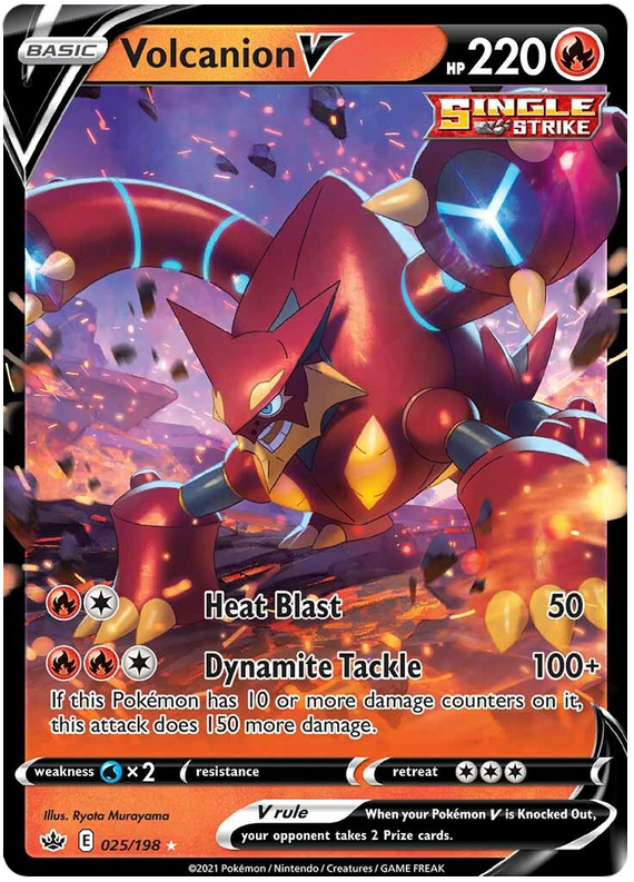 Volcanion V (025/198) [Sword & Shield: Chilling Reign] | Exor Games Summserside