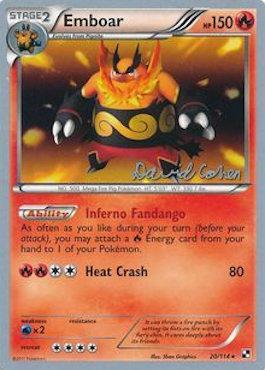 Emboar (20/114) (Twinboar - David Cohen) [World Championships 2011] | Exor Games Summserside