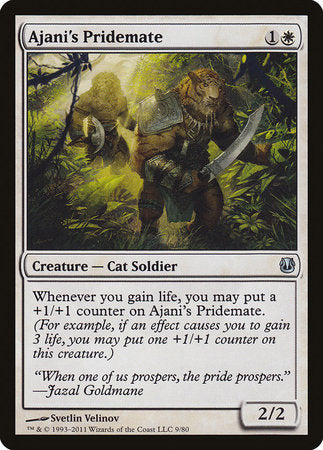 Ajani's Pridemate [Duel Decks: Ajani vs. Nicol Bolas] | Exor Games Summserside