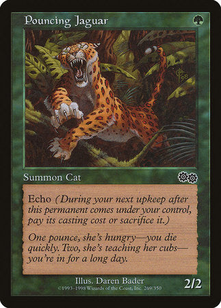 Pouncing Jaguar [Urza's Saga] | Exor Games Summserside