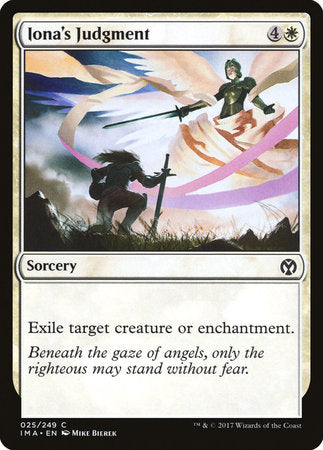 Iona's Judgment [Iconic Masters] | Exor Games Summserside
