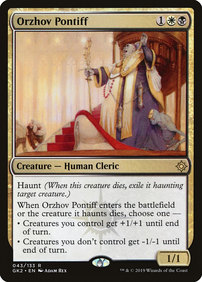 Orzhov Pontiff [Ravnica Allegiance Guild Kit] | Exor Games Summserside