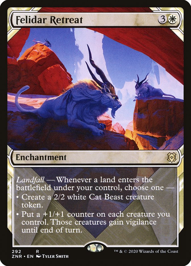 Felidar Retreat (Showcase) [Zendikar Rising] | Exor Games Summserside