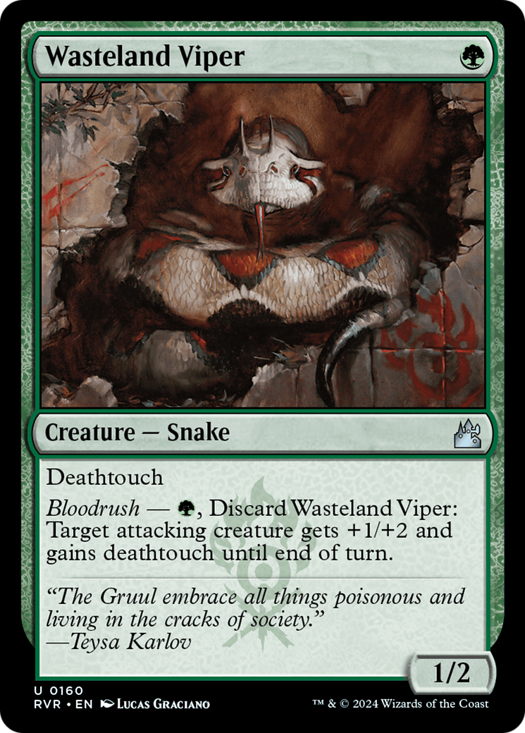 Wasteland Viper [Ravnica Remastered] | Exor Games Summserside