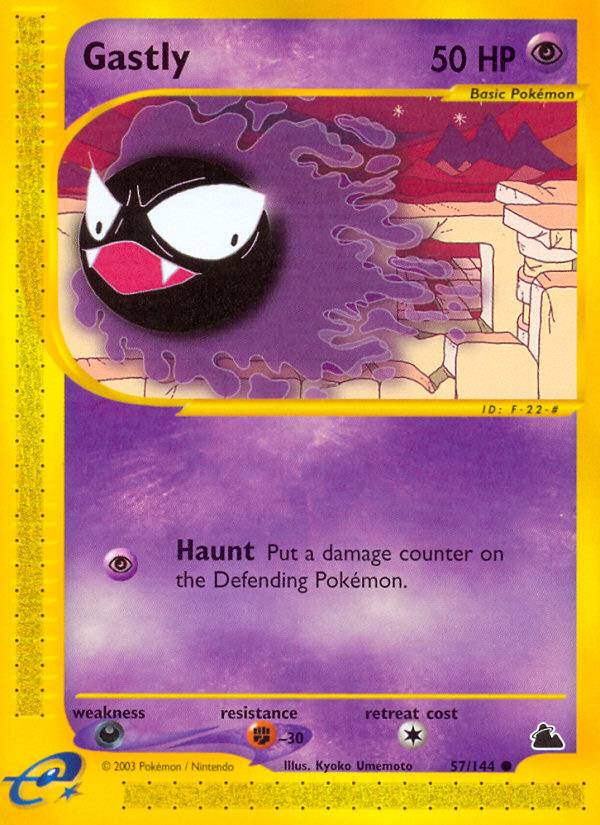 Gastly (57/144) [Skyridge] | Exor Games Summserside