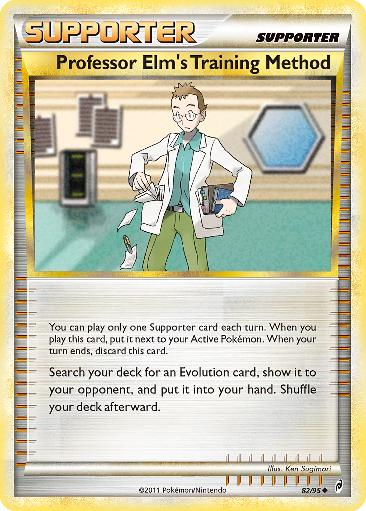 Professor Elm's Training Method (82/95) [HeartGold & SoulSilver: Call of Legends] | Exor Games Summserside