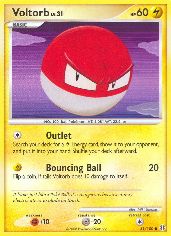 Voltorb (81/100) [Diamond & Pearl: Stormfront] | Exor Games Summserside