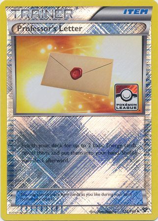 Professor's Letter (123/146) (League Promo) [XY: Base Set] | Exor Games Summserside