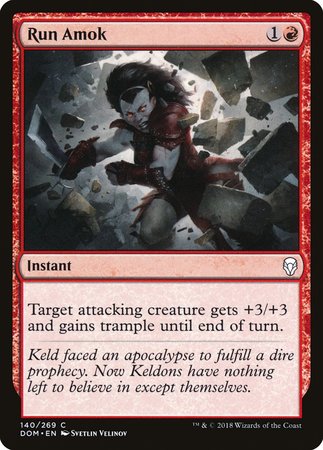 Run Amok [Dominaria] | Exor Games Summserside