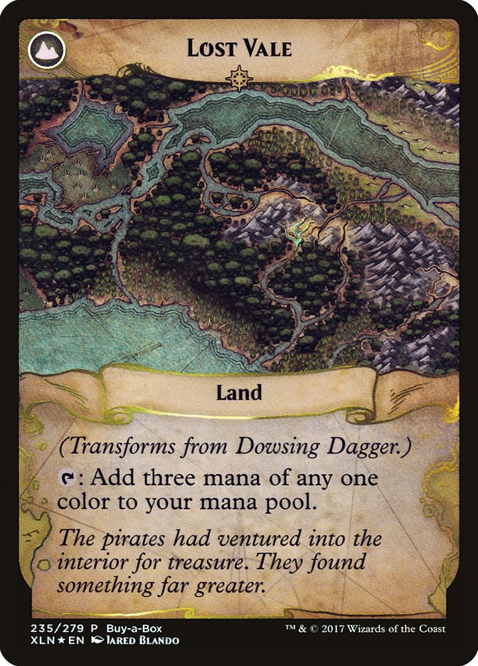 Dowsing Dagger // Lost Vale (Buy-A-Box) [Ixalan Treasure Chest] | Exor Games Summserside