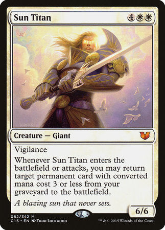 Sun Titan [Commander 2015] | Exor Games Summserside