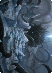 Icebreaker Kraken Art Card [Kaldheim: Art Series] | Exor Games Summserside