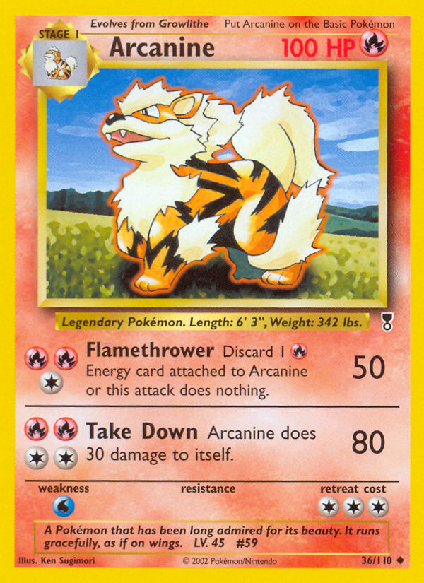 Arcanine (36/110) [Legendary Collection] | Exor Games Summserside