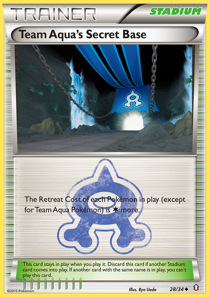 Team Aqua's Secret Base (28/34) [XY: Double Crisis] | Exor Games Summserside