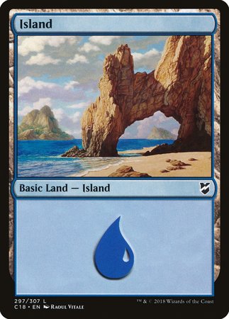 Island (297) [Commander 2018] | Exor Games Summserside