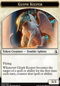 Glyph Keeper // Warrior Token [Amonkhet Tokens] | Exor Games Summserside