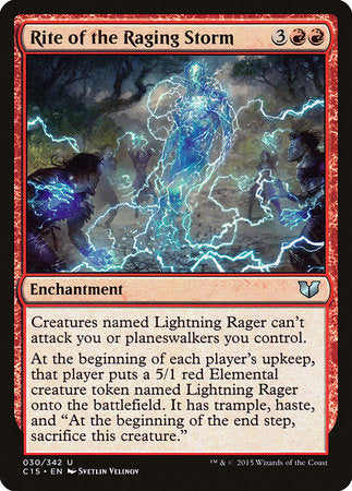 Rite of the Raging Storm [Commander 2015] | Exor Games Summserside
