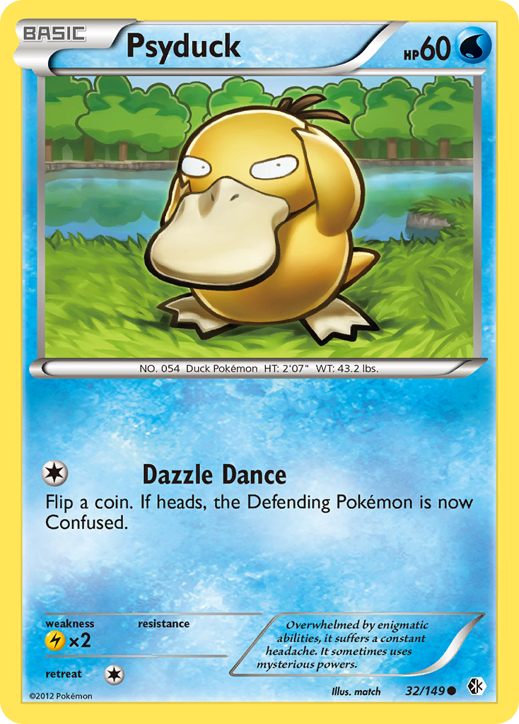 Psyduck (32/149) [Black & White: Boundaries Crossed] | Exor Games Summserside