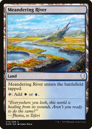 Meandering River [Dominaria] | Exor Games Summserside